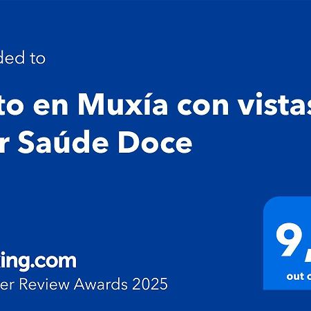 Apto En Muxia Con Vistas Al Mar Saude Doce Екстериор снимка