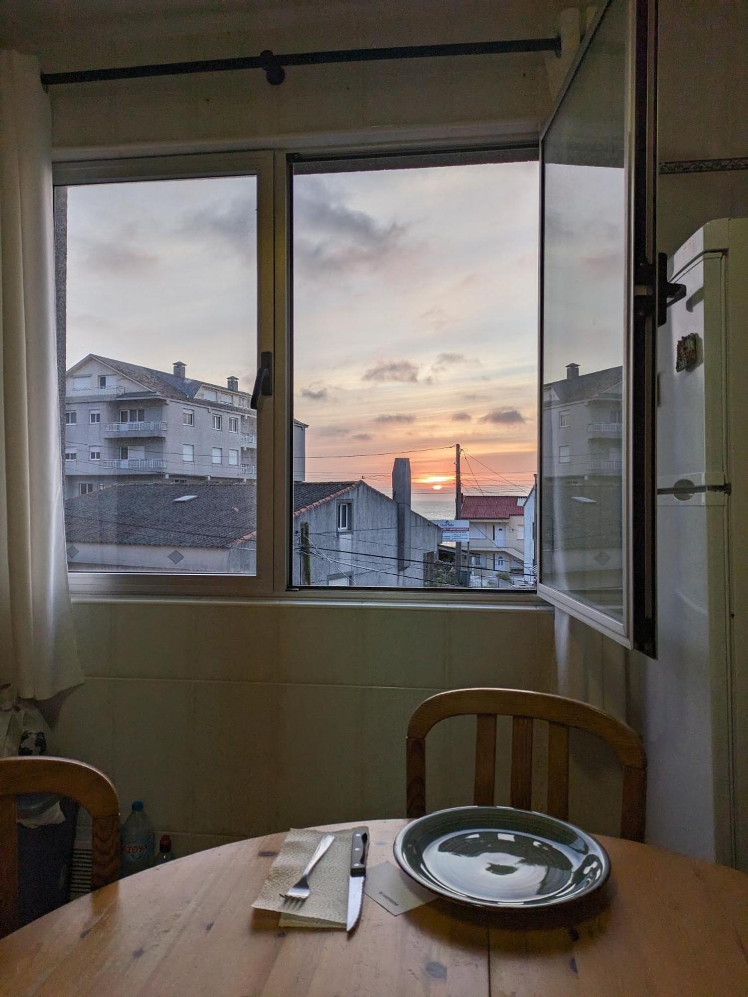 Apto En Muxia Con Vistas Al Mar Saude Doce Екстериор снимка