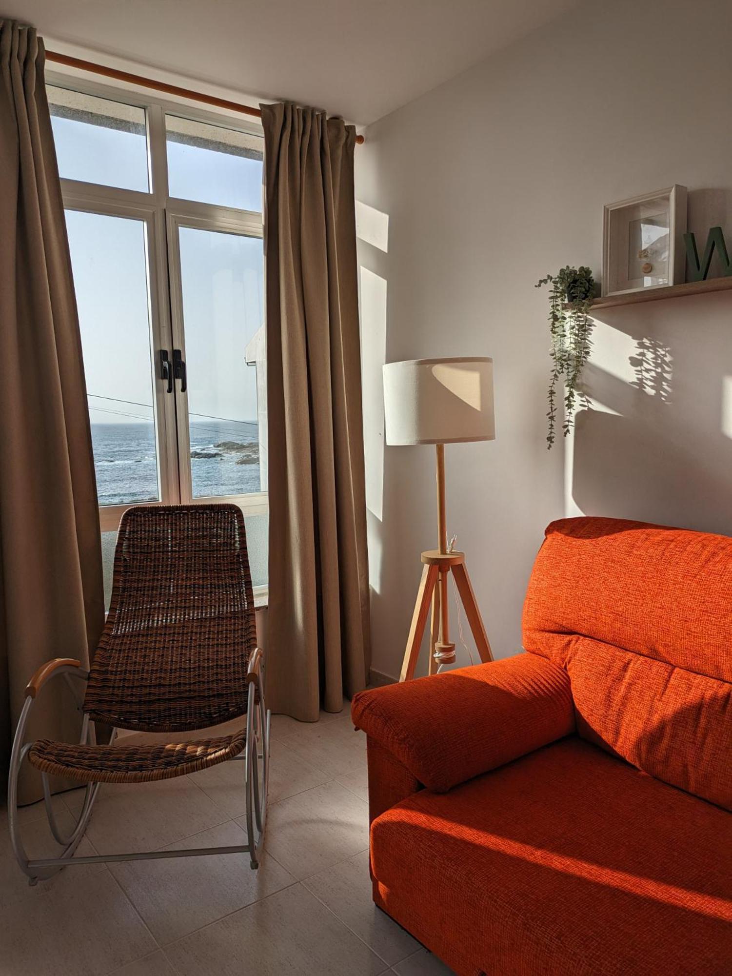 Apto En Muxia Con Vistas Al Mar Saude Doce Екстериор снимка