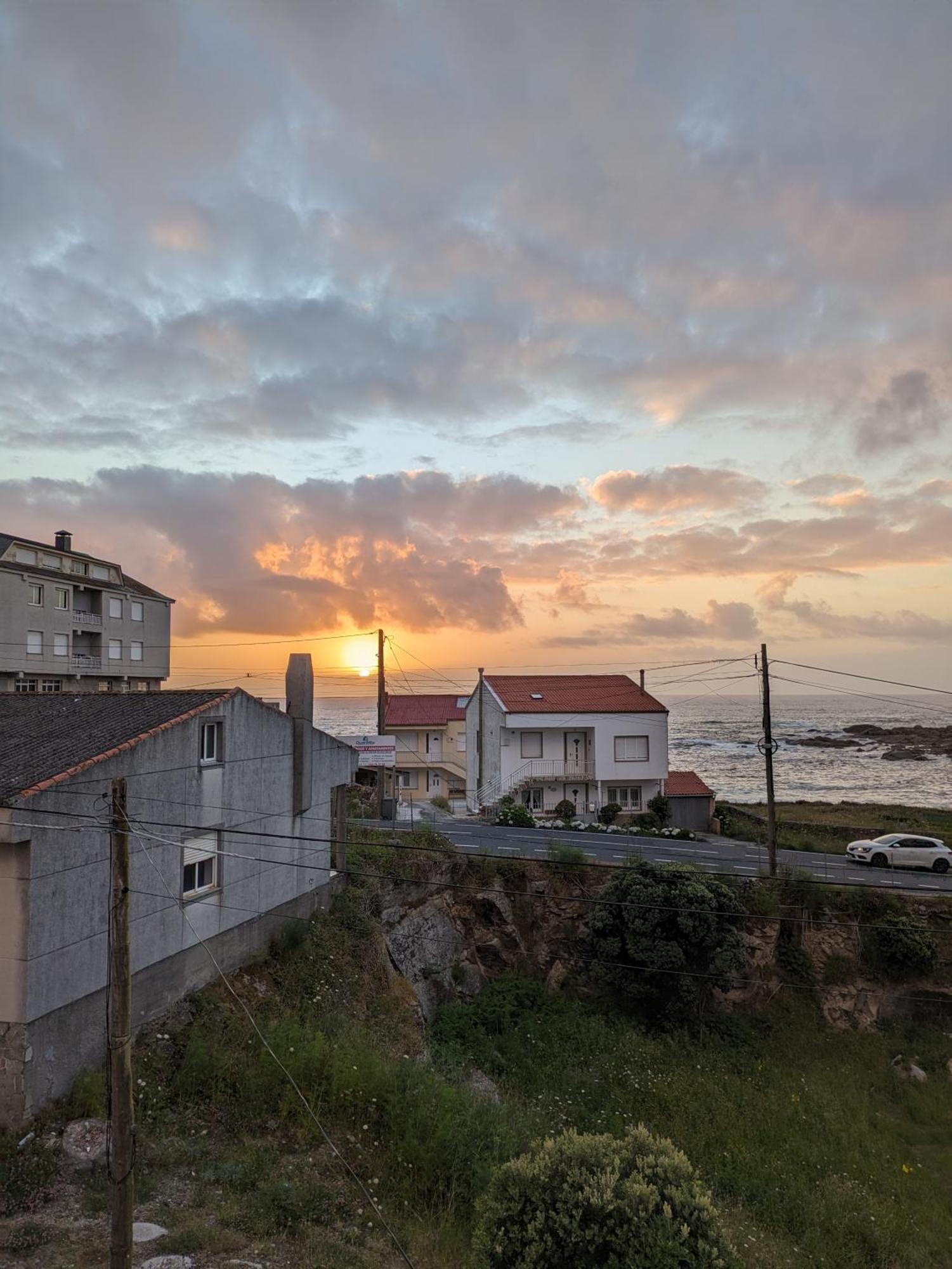 Apto En Muxia Con Vistas Al Mar Saude Doce Екстериор снимка