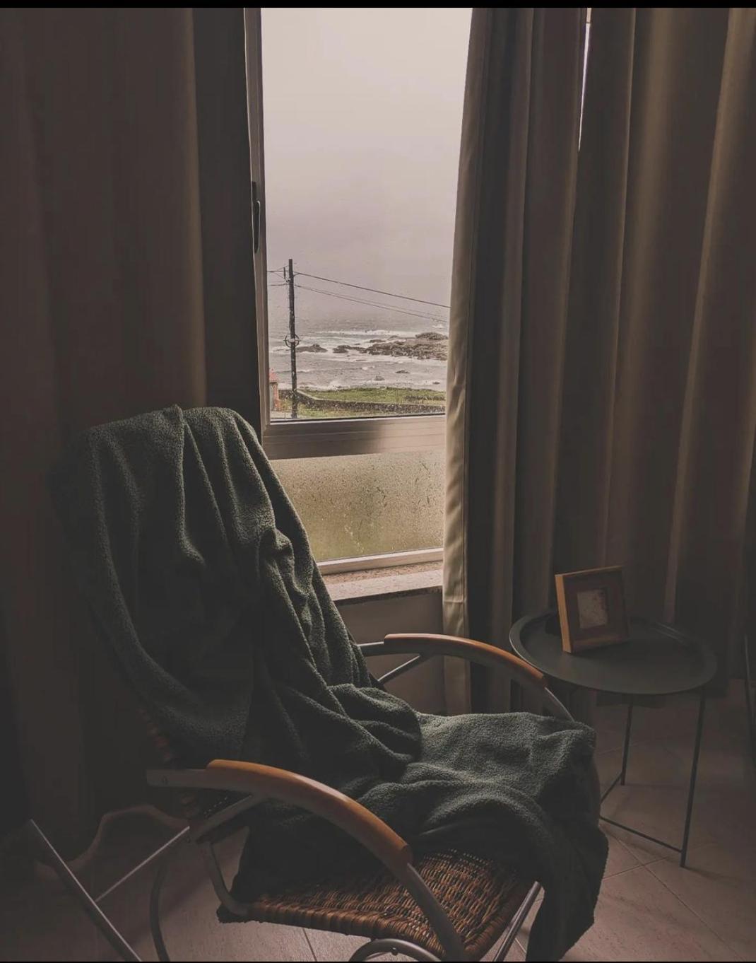 Apto En Muxia Con Vistas Al Mar Saude Doce Екстериор снимка