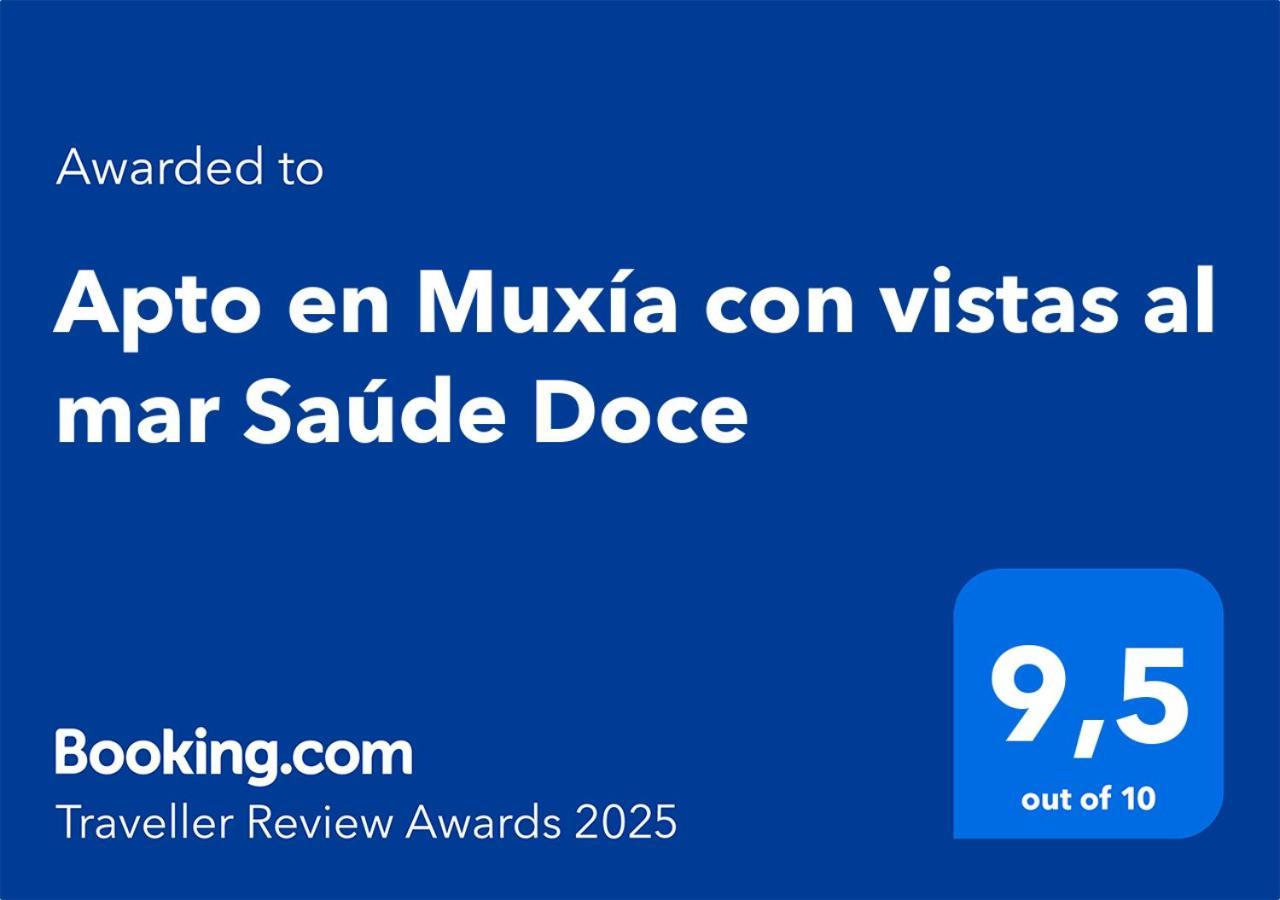 Apto En Muxia Con Vistas Al Mar Saude Doce Екстериор снимка